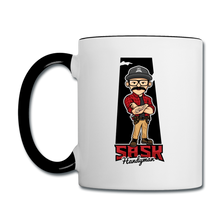 Load image into Gallery viewer, Sask Contrast Coffee Mug - white/black