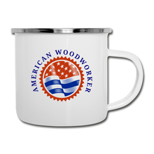 Load image into Gallery viewer, Camper Mug with Your Logo - white