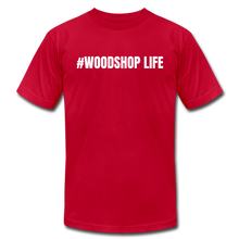 Load image into Gallery viewer, Woodshop Life Pemium T-Shirt - red