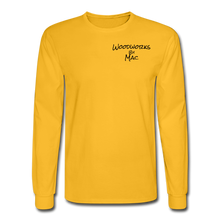 Load image into Gallery viewer, Woodworks by Mac Long Sleeve T-Shirt - gold