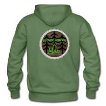 Load image into Gallery viewer, Woodworks by Mac Hoodie - military green