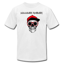 Load image into Gallery viewer, Wooden Maiden Iron Maiden Inspired PremiumT-Shirt - white