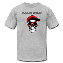 Load image into Gallery viewer, Wooden Maiden Iron Maiden Inspired PremiumT-Shirt - heather gray