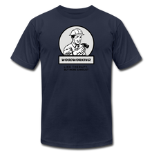Load image into Gallery viewer, Retro Woodworking Premium T-Shirt - navy