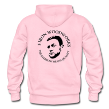 Load image into Gallery viewer, 5 Iron Woodworks Hoodie - light pink
