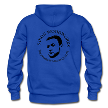 Load image into Gallery viewer, 5 Iron Woodworks Hoodie - royal blue