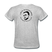 Load image into Gallery viewer, 5 iron Woodworks Women's T-Shirt - heather gray