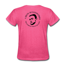 Load image into Gallery viewer, 5 iron Woodworks Women's T-Shirt - heather pink