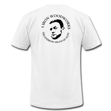 Load image into Gallery viewer, 5 Iron Woodworks Premium T-Shirt - white