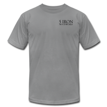 Load image into Gallery viewer, 5 Iron Woodworks Premium T-Shirt - slate