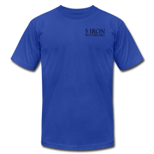 Load image into Gallery viewer, 5 Iron Woodworks Premium T-Shirt - royal blue
