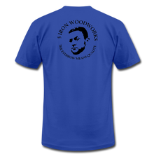 Load image into Gallery viewer, 5 Iron Woodworks Premium T-Shirt - royal blue