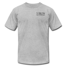 Load image into Gallery viewer, 5 Iron Woodworks Premium T-Shirt - heather gray
