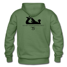 Load image into Gallery viewer, 5 Iron Woodworks Hoodie - military green