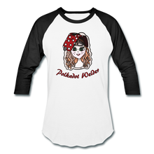 Load image into Gallery viewer, Polkadot Welder Raglan T-Shirt - white/black