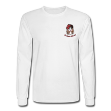 Load image into Gallery viewer, Polkdot Welder Long Sleeve T-Shirt - white