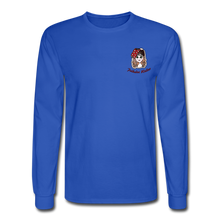 Load image into Gallery viewer, Polkdot Welder Long Sleeve T-Shirt - royal blue