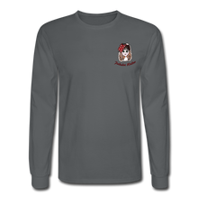 Load image into Gallery viewer, Polkdot Welder Long Sleeve T-Shirt - charcoal