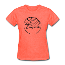Load image into Gallery viewer, Katie the Carpenter Women's T-Shirt - heather coral