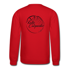 Load image into Gallery viewer, Katie the Carpenter Crewneck Sweatshirt - red