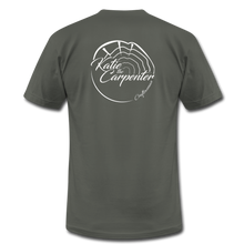 Load image into Gallery viewer, Katie the Carpenter Premium T-Shirt - asphalt
