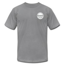 Load image into Gallery viewer, Katie the Carpenter Premium T-Shirt - slate