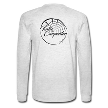 Load image into Gallery viewer, Katie the Carpenter Long Sleeve T-Shirt - light heather gray