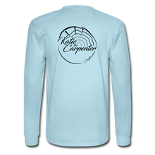Load image into Gallery viewer, Katie the Carpenter Long Sleeve T-Shirt - powder blue