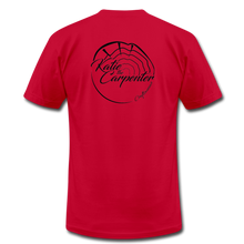 Load image into Gallery viewer, Katie the Carpenter Premium T-Shirt - red