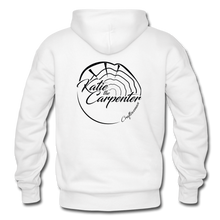 Load image into Gallery viewer, Katie the Carpenter Hoodie - white
