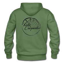 Load image into Gallery viewer, Katie the Carpenter Hoodie - military green