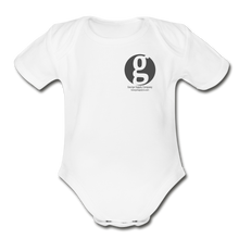 Load image into Gallery viewer, George Supply Organic Short Sleeve Baby Bodysuit - white