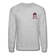Load image into Gallery viewer, Polkadot Welder Crewneck Sweatshirt - heather gray
