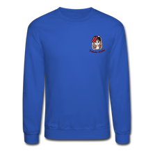 Load image into Gallery viewer, Polkadot Welder Crewneck Sweatshirt - royal blue