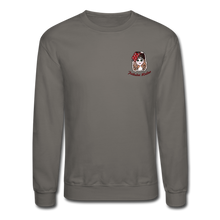 Load image into Gallery viewer, Polkadot Welder Crewneck Sweatshirt - asphalt gray