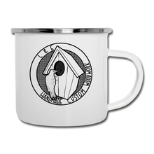 Load image into Gallery viewer, L & E Custom Woodworks Camper Mug - white