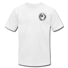 Load image into Gallery viewer, L & E Custom Woodworks Premium T-Shirt - white