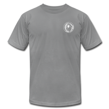 Load image into Gallery viewer, L & E Custom Woodworks Premium T-Shirt - slate