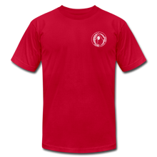 Load image into Gallery viewer, L & E Custom Woodworks Premium T-Shirt - red