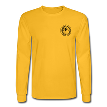 Load image into Gallery viewer, L & E Custom Woodworks Long Sleeve T-Shirt - gold