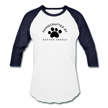 Load image into Gallery viewer, Dustan Sweely Baseball T-Shirt - white/navy