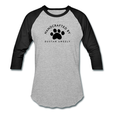 Load image into Gallery viewer, Dustan Sweely Baseball T-Shirt - heather gray/black
