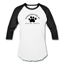 Load image into Gallery viewer, Dustan Sweely Baseball T-Shirt - white/black