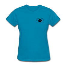 Load image into Gallery viewer, Dustan Sweely Women's T-Shirt - turquoise