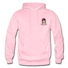 Load image into Gallery viewer, Polkadot Welder Unixex Hoodie - light pink