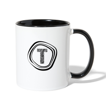 Load image into Gallery viewer, Tanner's Timber Contrast Coffee Mug - white/black