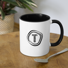Load image into Gallery viewer, Tanner's Timber Contrast Coffee Mug - white/black