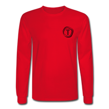 Load image into Gallery viewer, Tanner's Timber Long Sleeve T-Shirt - red