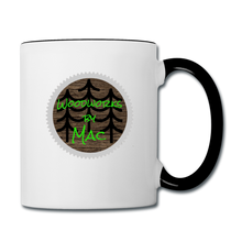 Load image into Gallery viewer, Woodworks by Mac Contrast Coffee Mug - white/black