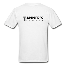 Load image into Gallery viewer, Tanner's Timber Gildan Ultra Cotton T-Shirt - white